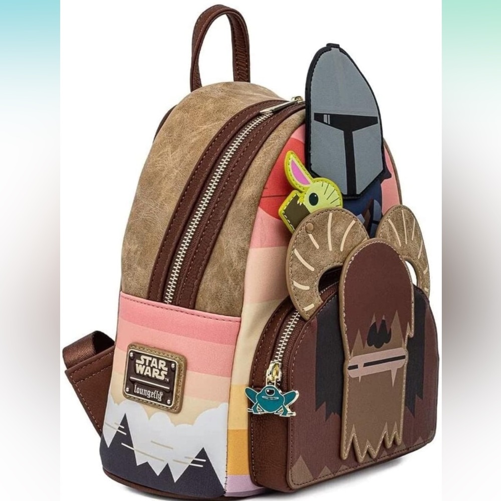 mandalorian loungefly backpack